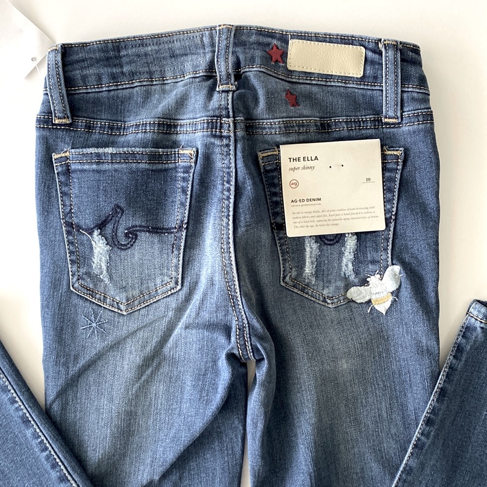 AG Adriano Goldschmied Girls Jeans New - Picture 7 of 9
